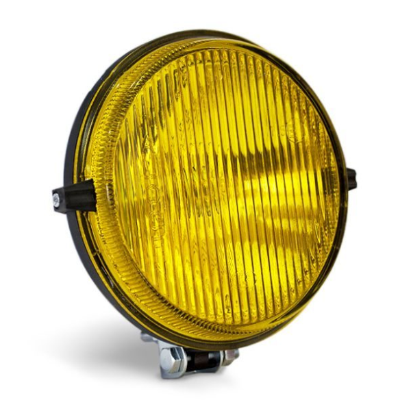 Протитуманна фара Wassa кругла D141 мм / ближнє світло / 12V / Жовта 1 шт (ФПГ-119)