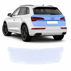 Антигравийная защитная бронепленка по лекалам для Audi Q5 FY facelift 2021-2024 - зона крышки багажника