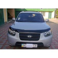 Дефлектор капота мухобойка для Hyundai Santa Fe 2006-2012