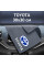 Флисовое полотенце для авто с логотипом Toyota 30х30 см