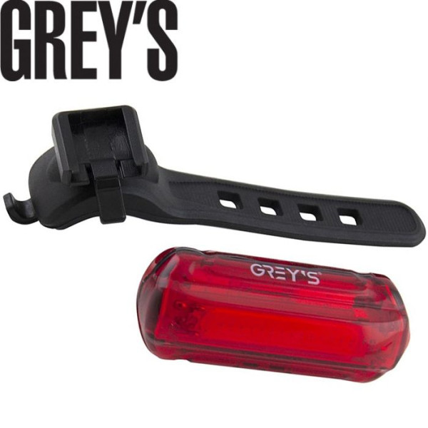 Велосипедный задний фонарь Grey's LED 2 режима 65 х 20 х 30 мм 1 шт (GR11180)