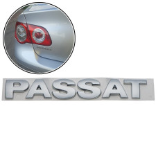 Эмблема надпись Passat скотч 175 x 25 мм 2011- Польша