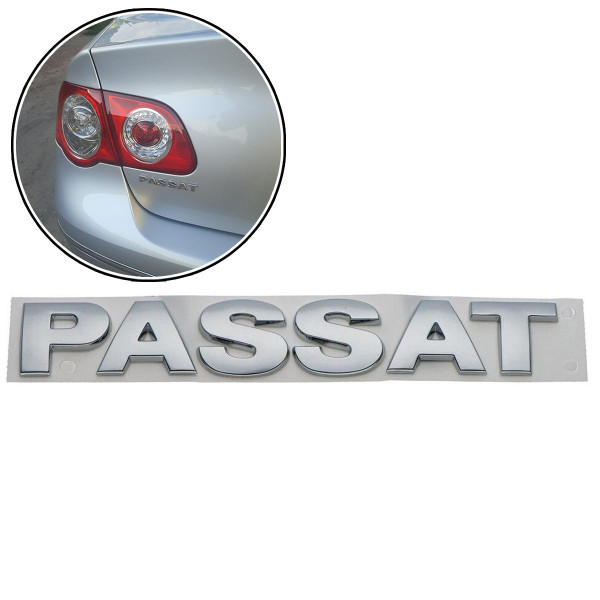 Эмблема надпись Passat скотч 175 x 25 мм 2011- Польша