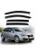 Дефлекторы окон ветровики Volkswagen Golf 5 Хэтчбек 2003-2009 Скотч 3M Voron Glass