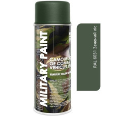 Камуфляжна фарба Deco color Military Paint Ral 400 мл Зелений ліс антивідблиска (6031)