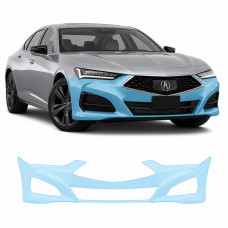 Антигравийная защитная бронепленка по лекалам для Acura TLX II 2021 - передний бампер