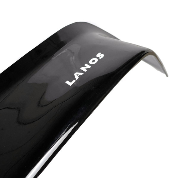 Cпойлер заднего стекла козырек для Daewoo Lanos седан домиком Г-образный Voron Glass