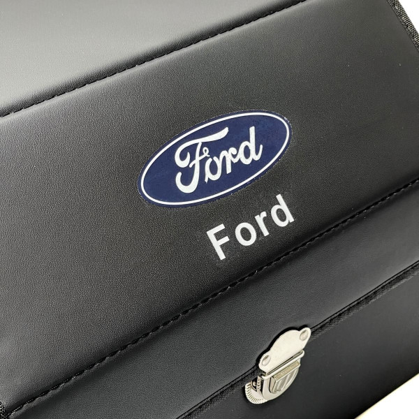 Органайзер саквояж у багажник Ford 38 x 31 x 29 см Еко-шкіра Чорний 1 шт