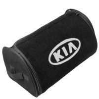 Органайзер Саквояж багажник для Kia з логотипом Чорний