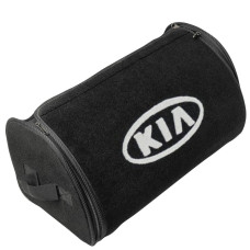 Органайзер Саквояж багажник для Kia з логотипом Чорний