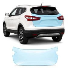Антигравийная защитная бронепленка по лекалам для Nissan Qashqai J11 2014-2017 - зона крышки багажника