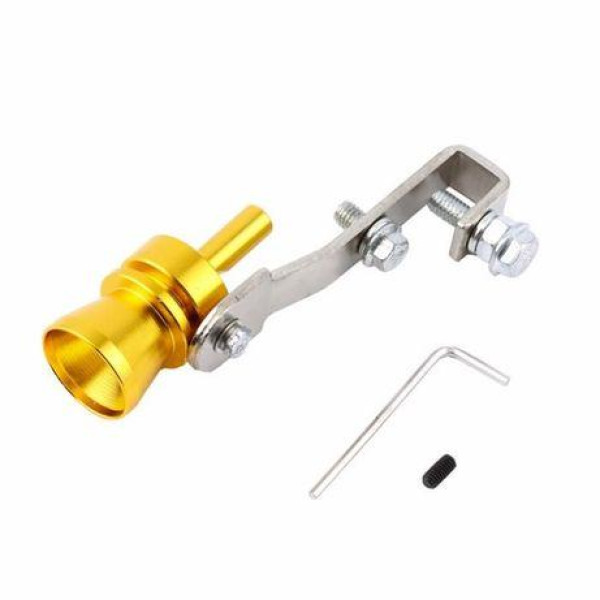 Насадка Глушителя Свисток TURBO SOUND Size-M Золотая 1 шт