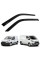 Дефлекторы окон ветровики для Ford Tourneo / Transit Custom 2012- Скотч 3M Voron Glass