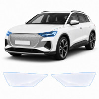 Антигравійна захисна бронеплівка за лекалами для Audi Q4 e-tron F4 2021- оптика (фари та ПТФ)