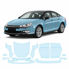 Антигравійна захисна бронеплівка за лекалами для Citroen C5 III facelift 2012-2017 - повний кузов