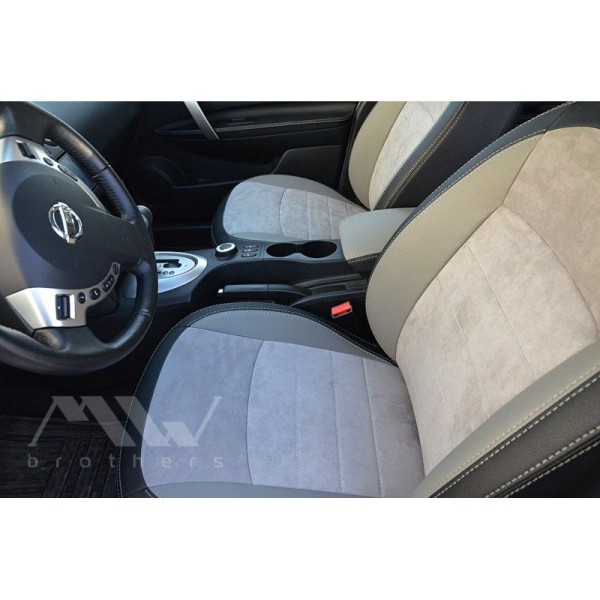 Авточехлы модельные MW Brothers для Nissan Qashqai +2 c 2008