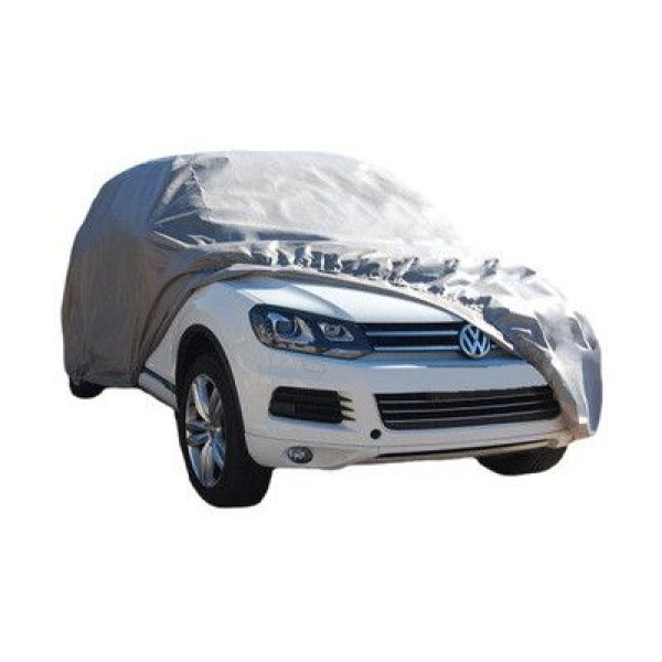 Тент автомобільний для джипа / мінівена Elegant PEVA / XL 510x195x155 см / кишені під дзеркала, замок (100263)
