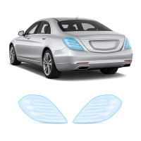 Антигравійна захисна бронеплівка за лекалами для Mercedes-Benz S-Class W222 2013-2017 - задні ліхтарі стопи