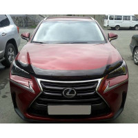 Дефлектор капота мухобойка Lexus NX 2014-