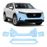 Антигравийная защитная бронепленка по лекалам для Honda CR-V VI 2023- передний бампер