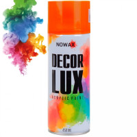 Акрилова фарба Nowax Спрей 450 мл Помаранчевий (pure orange/ral2004)