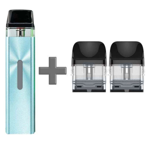 Багаторазовий Pod-Набір Vaporesso Xros Mini 1000mAh 2 мл (Картриджів 1 ОМ 3 шт) Sierra Blue Сьєрра Синій