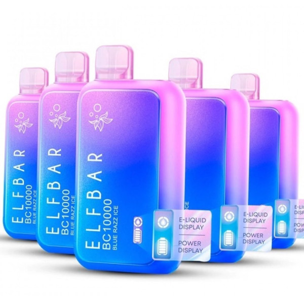 Elf Bar BC 10000 Затягувань Americano Ice (Американо Лід) З Індикацією