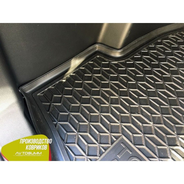 Автомобильный Коврик в багажник для Toyota Rav 4 2019- / Резиновый (Avto-Gumm)