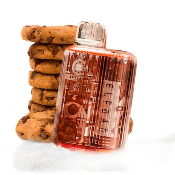Elf Bar TE5000 POD  5% Оригінал Chocolate Brownie Cookies Шоколадне печиво (Підряджається)