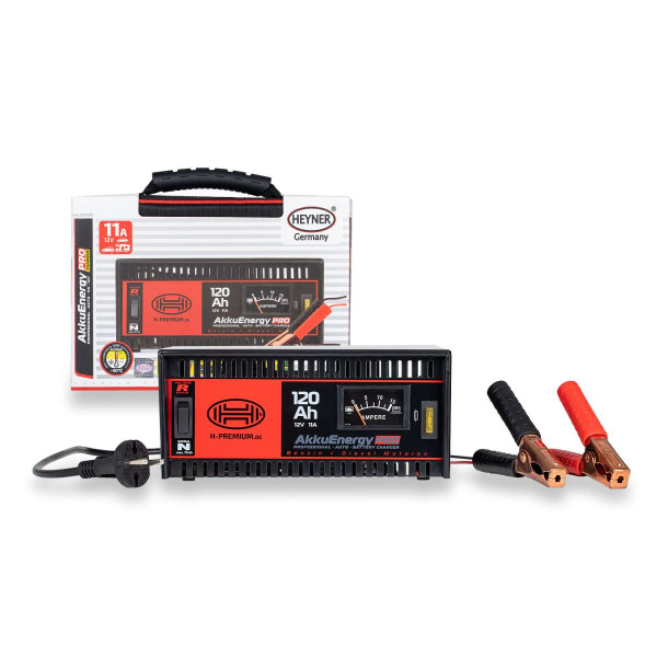 Зарядний пристрій автомобільного акумулятора Heyner Pro 12V 14–120 A/год (931100)