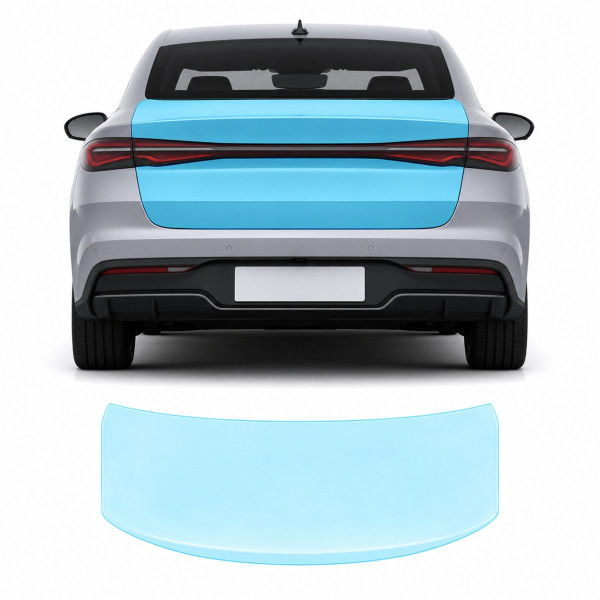 Антигравийная защитная бронепленка по лекалам для BYD Qin L (Seal 06 / Seal 6 DM-i) I 2024- зона крышки багажника