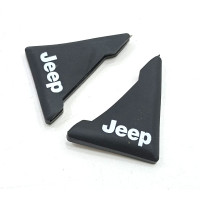 Захист кутів дверей JEEP 2 шт Гумові 45х58х47 мм на скотчі Чорні Посилені (протиударні чохли від сколів)