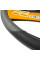 Чехол руля Elegant XXL 43-45 см 1 шов Экокожа Черный (EL105 533)