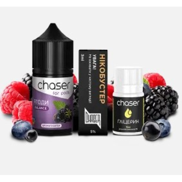 Рідина Chaser Самозаміс Balance ULTRA 30ml Ягоди 