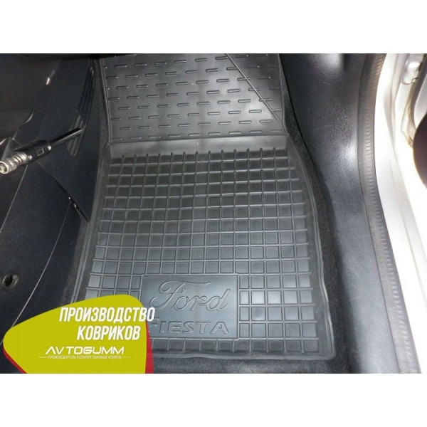 Автомобільні килимки в салон Ford Fiesta 2002-2008 (Avto-Gumm)