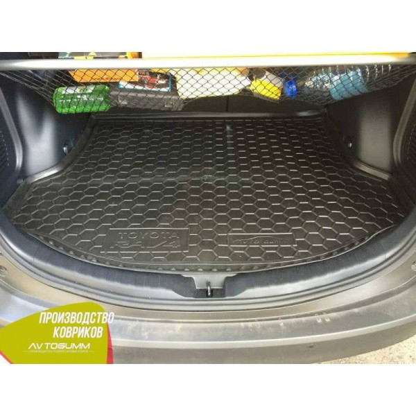 Коврик в багажник дляToyota Rav 4 2013-2019 Докатка Резиновый
