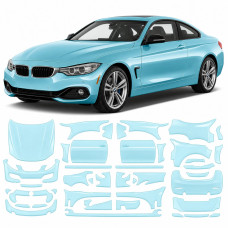 Антигравийная защитная бронепленка по лекалам для BMW 4 Series F32 2013-2020 - полный кузов