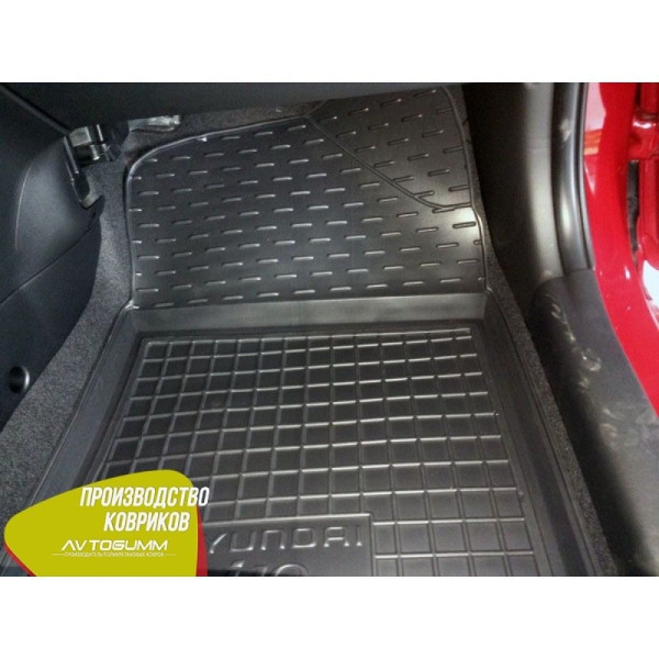 Автомобільні килимки в салон Hyundai i10 2014- (Avto-Gumm)