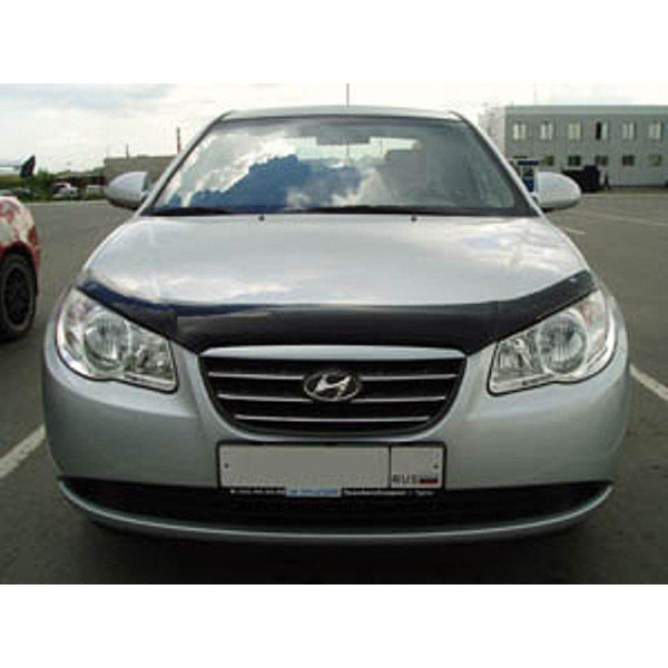 Дефлектор капоту мухобійка для Hyundai Elantra седан 2007-2011