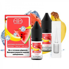 Жидкость Самозамес Flavorlab Disposable Puff 10мл 50мг Watermelon banana Арбуз банан