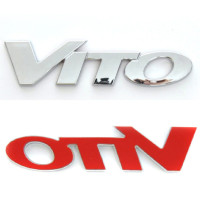 Эмблема надпись Vito скотч 155 x 38 мм 2004-2014 wiwo 639 817 1314