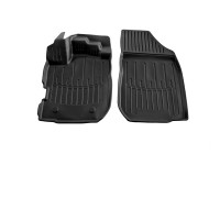 Автомобильные 3D коврики в салон для Renault Sandero Stepway II 2012-2020 / Высокий борт