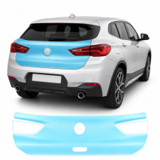 Антигравийная защитная бронепленка по лекалам для BMW X2 F39 2018-2023 - зона крышки багажника