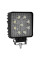LED фара Brevia Sport Далеке світло 10-30V 27W (9x3W) 1980Lm Алюмінієвий корпус IP68 (10642QSX1)