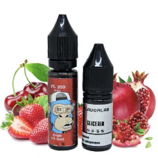 Рідина Самозаміс Flavorlab FL350 Mini 15ml Triple red fruit Кавун Полуниця Вишня