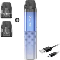Многоразовая POD-система Elf Bar ELFX 1000 mAh Blue Синий