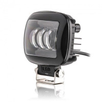 Фари додаткові LED 45W (15W*3) 10-30V 120x100x60 mm / Ближній (Крилення знизу) 88BC Синій обід (4 219)