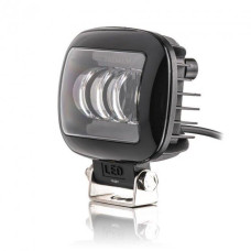 Фари додаткові LED 45W (15W*3) 10-30V 120x100x60 mm / Ближній (Крилення знизу) 88BC Синій обід (4 219)