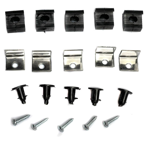 Дефлектор капота мухобійка Mercedes Vito 639 2003-2014 Євро кріплення Voron Glass