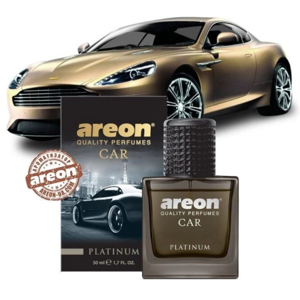 Набір ароматизаторів повітря Areon Car Perfume (Platinum)